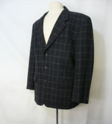 M90 - Blazer vintage en laine et cachemire mlang - Taille XL (52) - yves saint laurent pour homme - Modalova