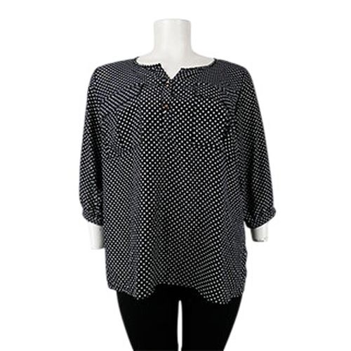 Blouse  pois blancs - taille 50 - ms mode - Modalova