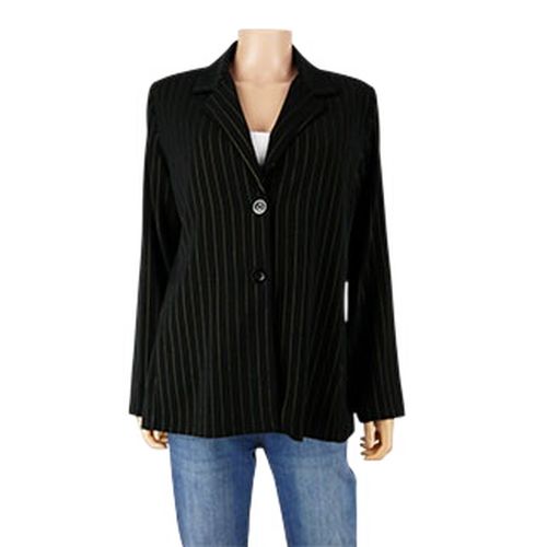 Veste  rayures marrons - taille 2 - elisabeth. b - Modalova