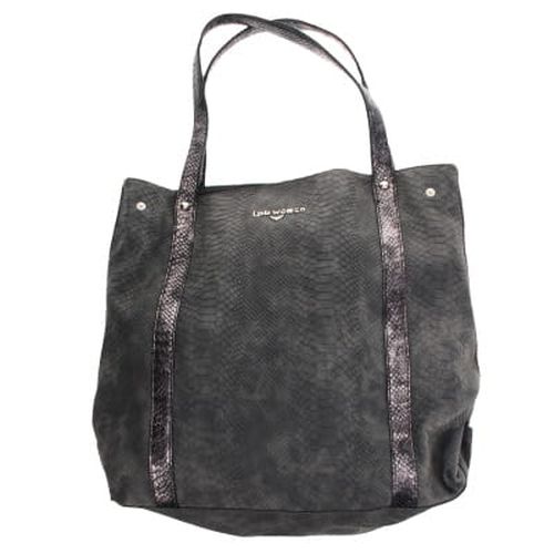 Sac  main imprim serpent - 37X44 cm - lpb woman - Modalova