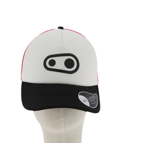 Casquette blanche et rouge - Taille rglable - atlantis - Modalova