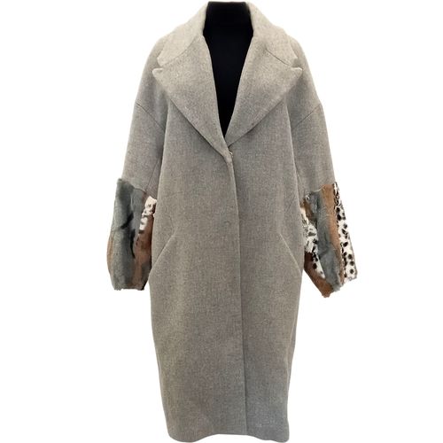 Long manteau hivernal taille L - ikks - Modalova