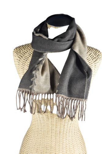 Echarpe CASHMINK beige et (100% polyester) - Label Emmaus - Modalova