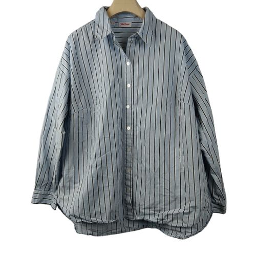 Chemise ciel  rayures 100% coton - Taille 48/60 - john baner - Modalova