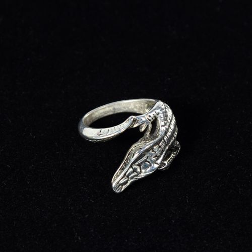 Bague crocodile - Label Emmaus - Modalova