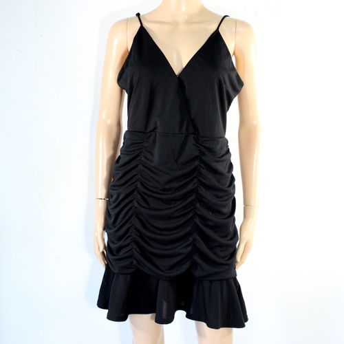 Robe Noire H& M Taille L - h& m - Modalova