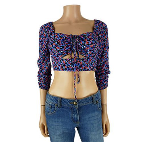 Crop top  fleurs - Taille S - zara - Modalova