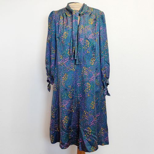 Robe  fleurs vintage - S - Label Emmaus - Modalova