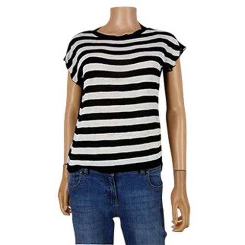 T-shirt  rayures avec dos transparent - taille S - nina murati - Modalova