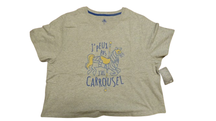 T-shirt "J'peux pas j'ai carrousel" taille M - disney - Modalova