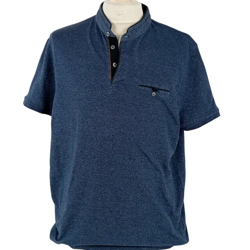 Polo de la marque manches courtes de couleur fonc taille XL (44) - jules - Modalova