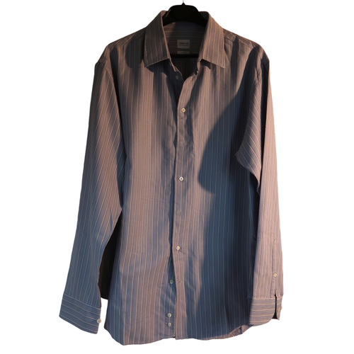 Chemise bleue Armani - Taille 42 - armani collezioni - Modalova