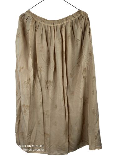 Jupe fluide à taille élastiquée - TU - 100% Cupro - Label Emmaus - Modalova