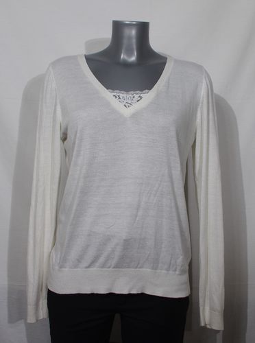 Pull blanc chic - 42 - non renseigne - Modalova