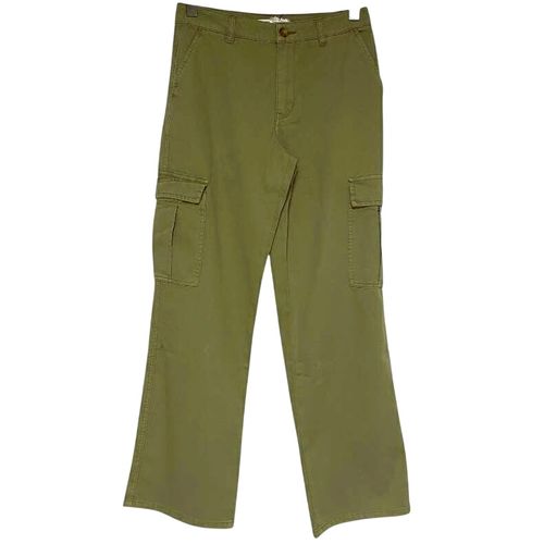 Pantalon cargo olive  poches latrales - 38 - Cache Cache - Modalova