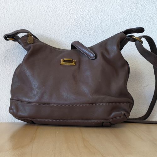 Sac marron vintage - POURCHET - pourchet paris - Modalova