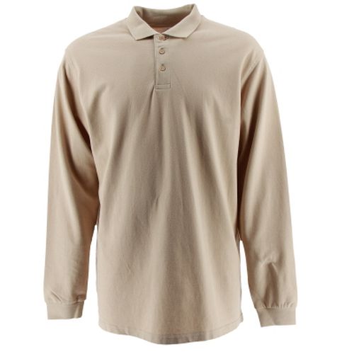 Polo beige manches longues - B&C - XL - b&c collection - Modalova