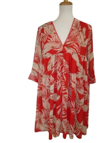 Robe motif feuilles - S - grace & mia - Modalova