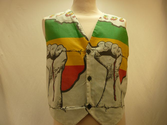 Gilet "Bob Marley" - Ultra Rare Vintage - T- L - Label Emmaus - Modalova