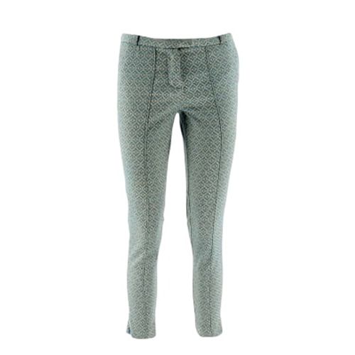 Pantalon imprim bleu - Taille 36 - Ici Et Maintenant - Modalova