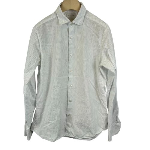 Chemise blanche  motifs 100% coton - Taille 46 - massimo dutti - Modalova