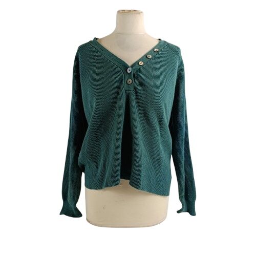 Pull  boutonss "Just Jeans" Taille M - Label Emmaus - Modalova