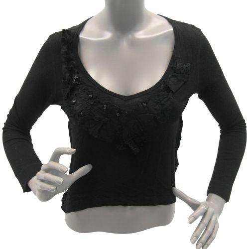 Haut noir femme - IKKS T. (40) - ikks - Modalova