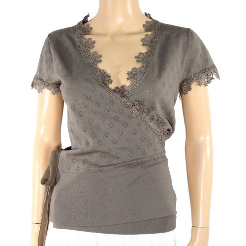 T-Shirt Taupe VERO MODA Taille M - vero moda - Modalova