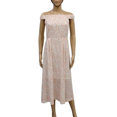 Neuf avec tiquette Robe T 36 Mod. Indolent imprim et blanc - cop copine - Modalova