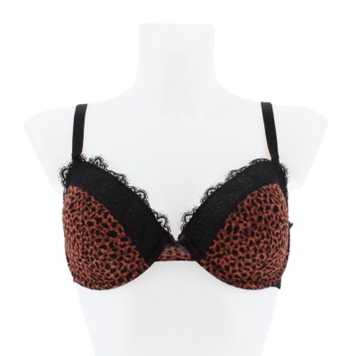 Soutien gorge imprim lopard dentelle avec armatures - taille - 95D - Label Emmaus - Modalova