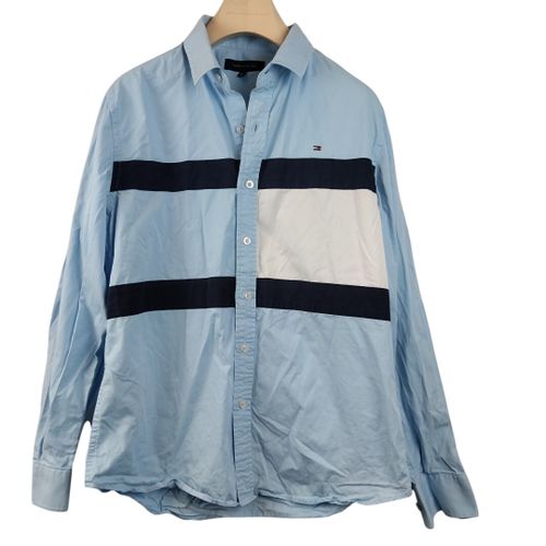 Chemise 100% coton - Taille L - tommy - hilfiger - Modalova