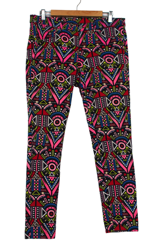 Pantalon  motifs gomtriques colors - 42 - divided h & m - Modalova