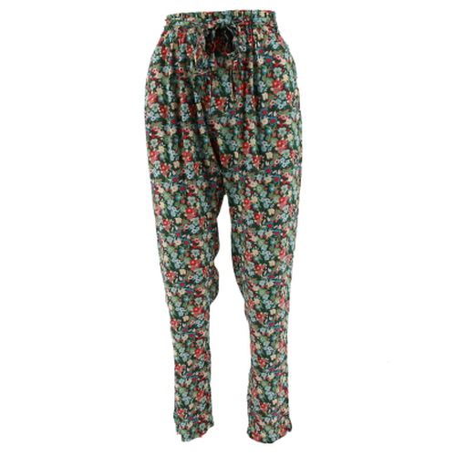 Pantalon fluide imprime fleurs multicolores - Taille S - sur kana - Modalova