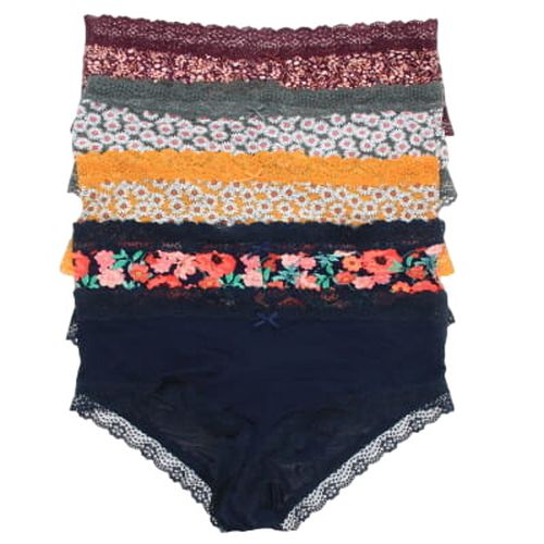 Lot de 5 culottes couleurs panaches - taille 50/52 - kiabi - Modalova