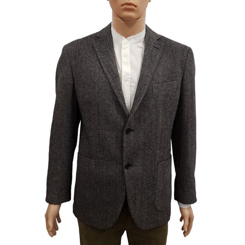 Veste costume T 50 Blazer en laine chevrons gris brun - marc o'polo - Modalova