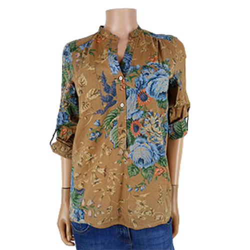 Blouse imprim fleurs - Taille S - zara woman - Modalova