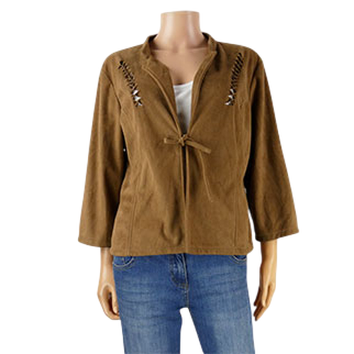Veste en velours ras - taille 44 - u collection - Modalova