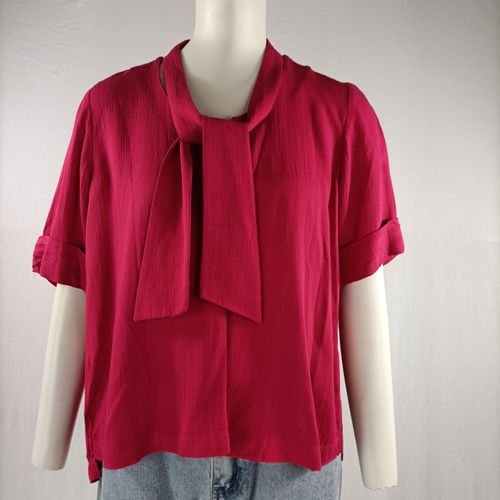 Blouse col cravate amovible - Taille 38 - comptoir des cotonniers - Modalova