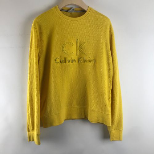 Pull jaune - Calvin Klein - XXL - calvin klein - Modalova