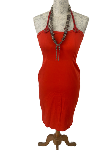 Robe dos nue - T36 - Rouge - Label Emmaus - Modalova