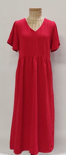 Robe rouge-RIU PARIS-38 - Label Emmaus - Modalova