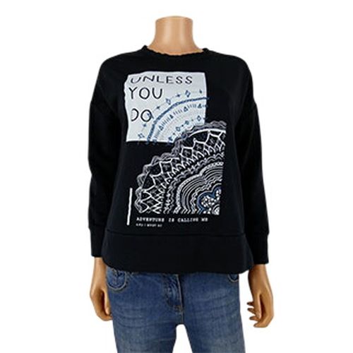 T-shirt fonc avec imprime - Taille M - stradivarius - Modalova