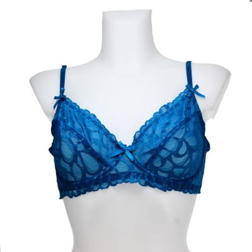 Soutien-gorge en dentelle avec armatures - taille 95D - Label Emmaus - Modalova