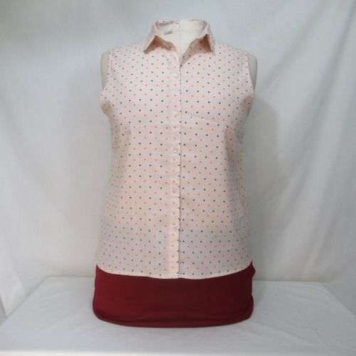 HF134 - Chemise sans manches  pois - Taille 42 - naf naf - Modalova