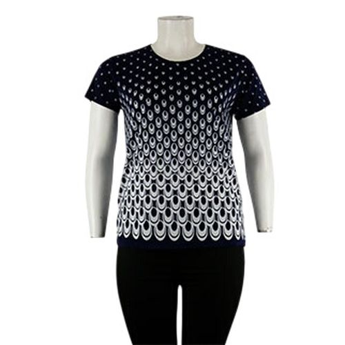 T-shirt fonc imprim - taille XL - hong yu - Modalova