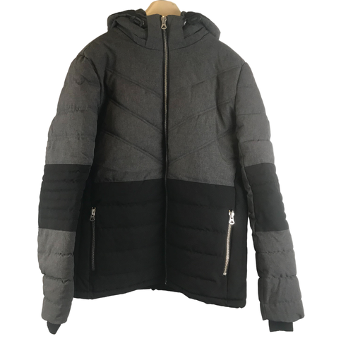 Blouson  capuche gris anthracite - L - kaporal - Modalova