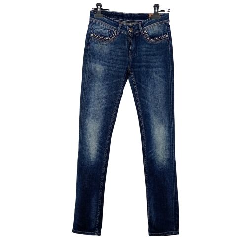 Jean de la marque coupe longue de couleur smalt taille 37 - kaporal - Modalova