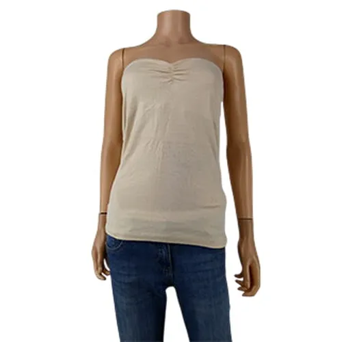 Top beige - femme - Mim - taille L - mim - Modalova