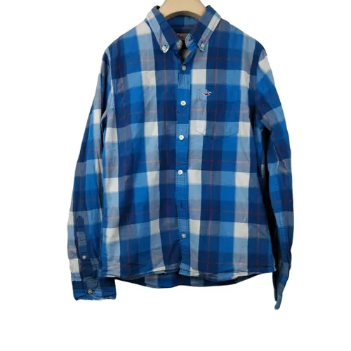 Chemise multi couleur  carreaux 100 coton - Taille S - hollister - Modalova