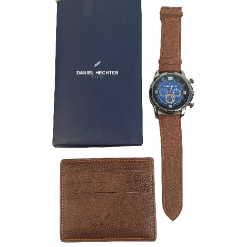 Montre Daniel Hechter + porte-cartes - Label Emmaus - Modalova